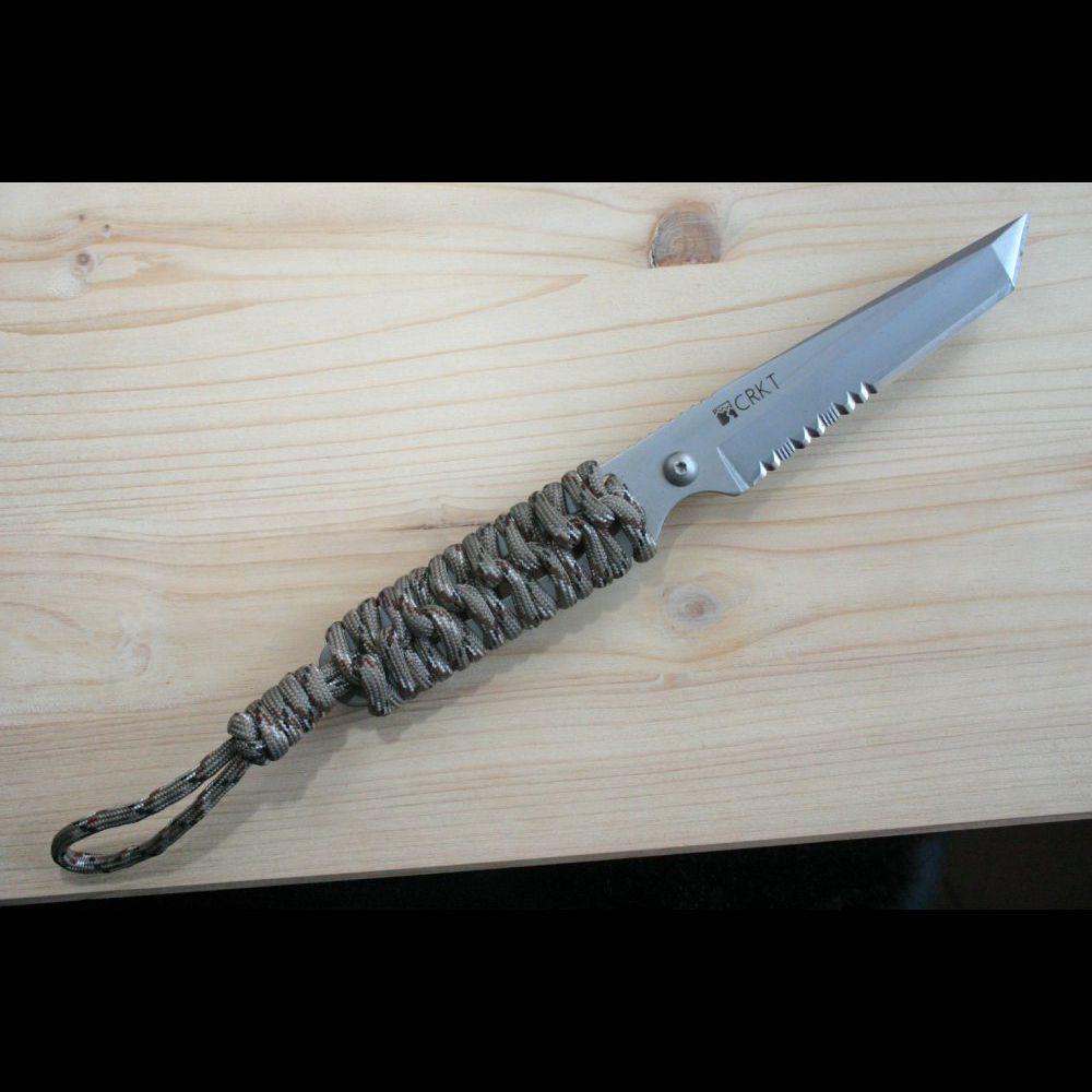 Couteau Delpra  par Louis Blanchet Kapnist - Koa ondé stabilisé et